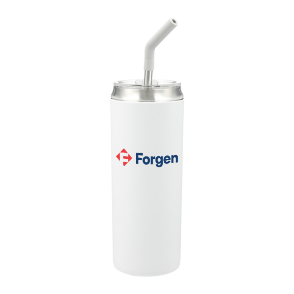 Forgen Vacuum Tumbler with Stainless Steel Straw - 20oz