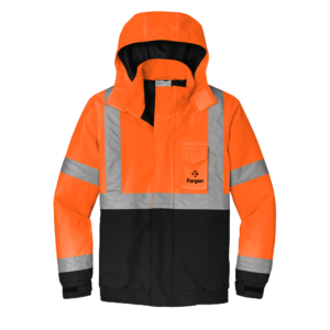 ANSI 107 Class 3 Economy Waterproof Insulated Bomber Jacket