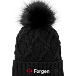 Faux Fur Pom Beanie - Image 3