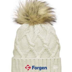 Faux Fur Pom Beanie - Image 4