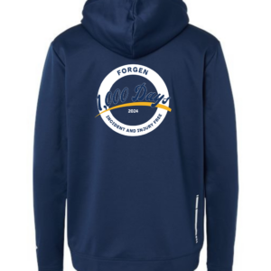 Hooded Sweatshirt - 1000 Days Injury Free - Image 2