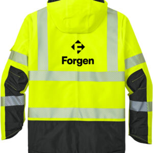 Men's Carhartt® ANSI 107 Class 3 Waterproof Heavyweight Insulated Jacket - Image 2