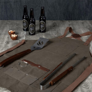 BBQ Apron with Tools & Bottle Opener - Image 4